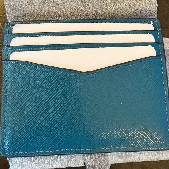Kate Spade Blue Card Holder - Picture 2 of 3